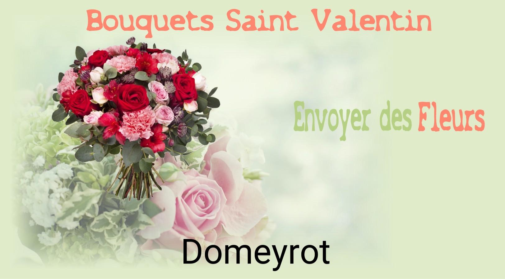 Roses de Saint-Valentin livrées à Domeyrot